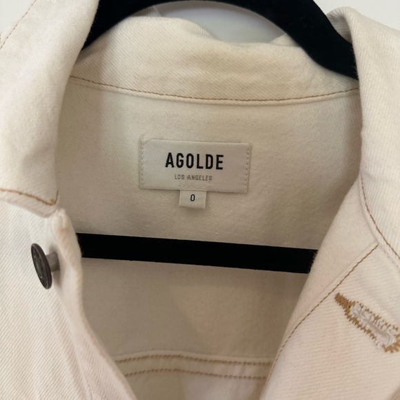 Agolde white denim Reyna dress - Picture 3 of 4